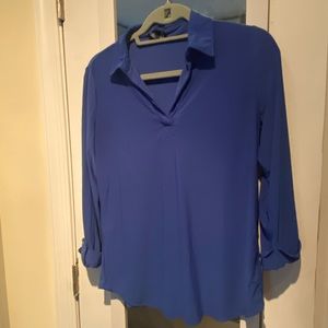 Jones New York Blue Blouse. Size S